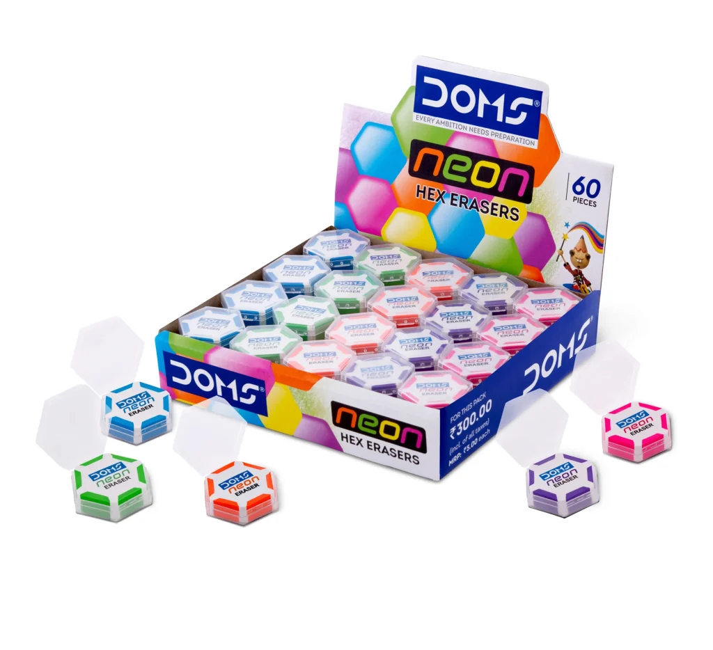 DOMS HEX ERASERS