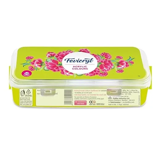 Acrylic Colour ( Pack of 10 )