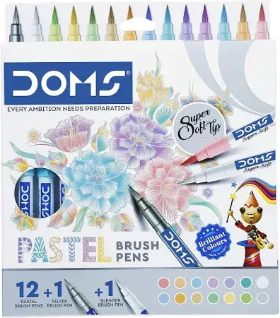 DOMS Pastel Brush Pens