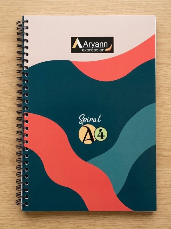 A4 Size Spiral Register