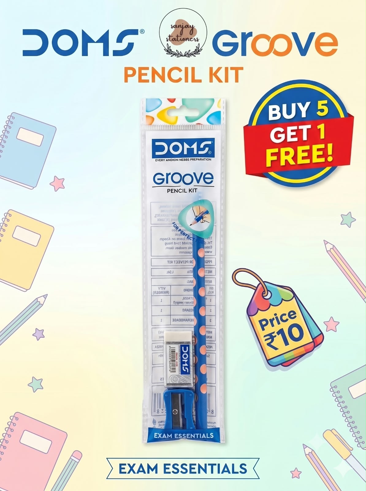 Doms Groove Pencil Kit